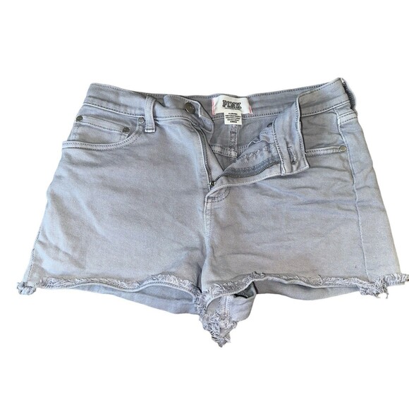 PINK GAP Womens Cut-Off Jean Shorts Size 4 Distressed 90s Booty Dukes Lot - Picture 9 of 14